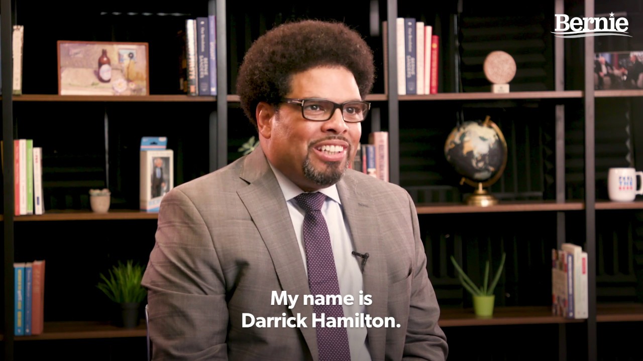 Darrick Hamilton Endorses Bernie Sanders for President