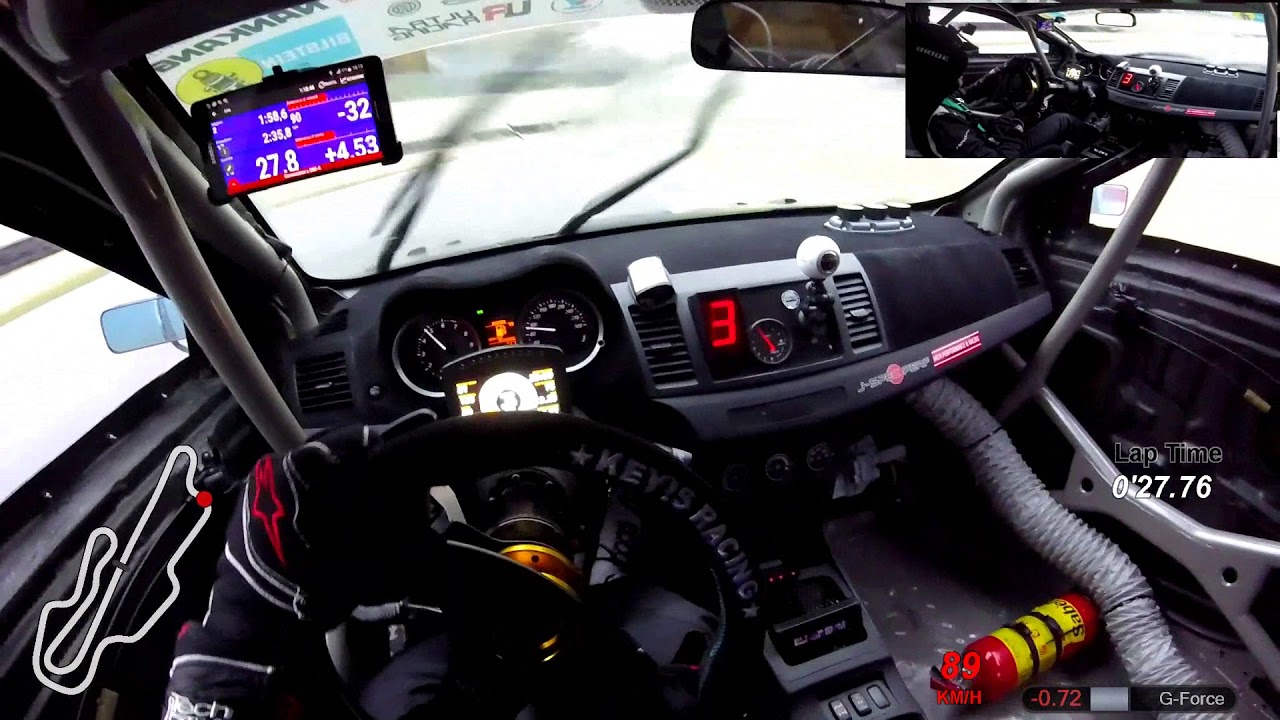 J-SPEC PERFORMANCE EVO X RS - Time Attack Mugello WET RACE