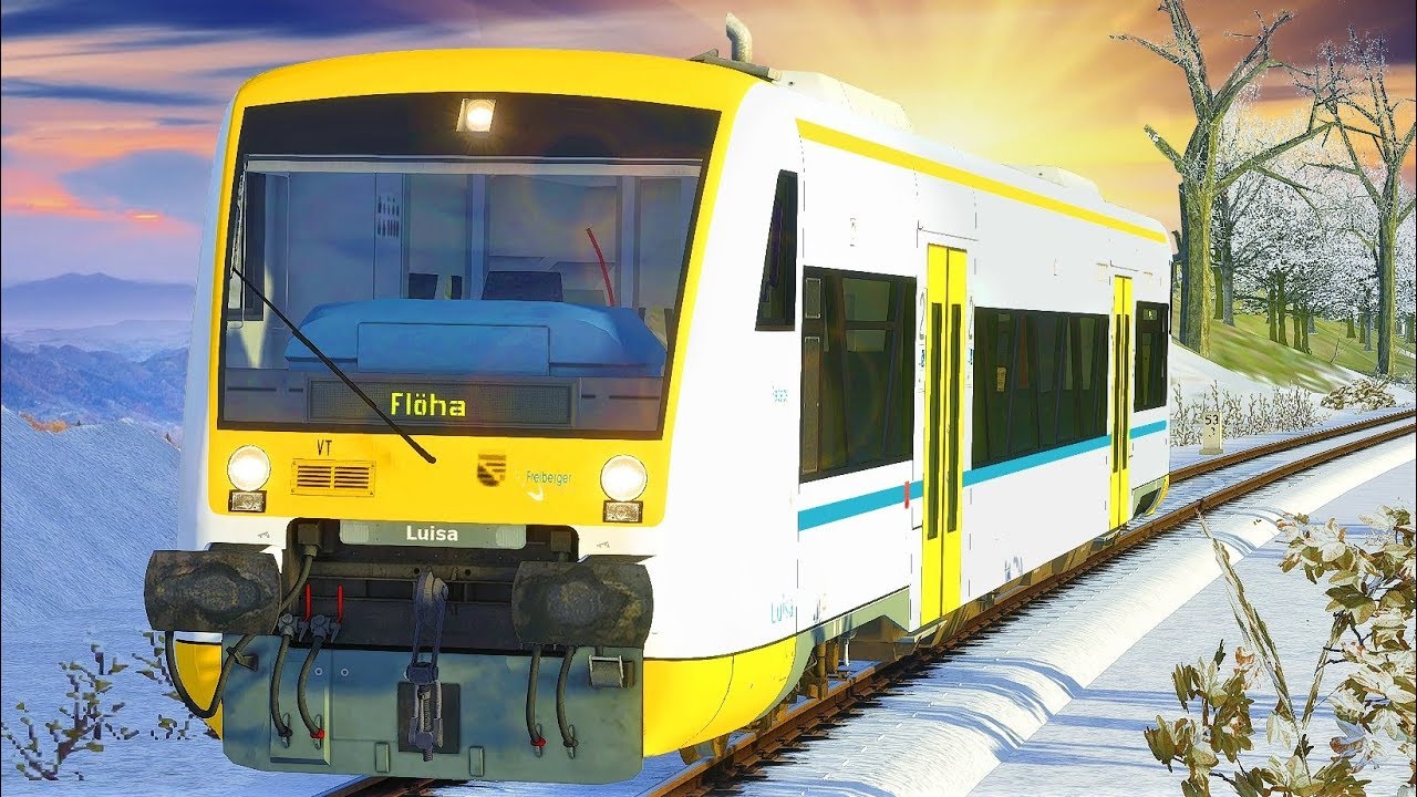 REGIONALBAHN | Freiberger Eisenbahn | TRAIN SIMULATOR 2020 | Stadler RS1 RegioShuttle - Flöhatal