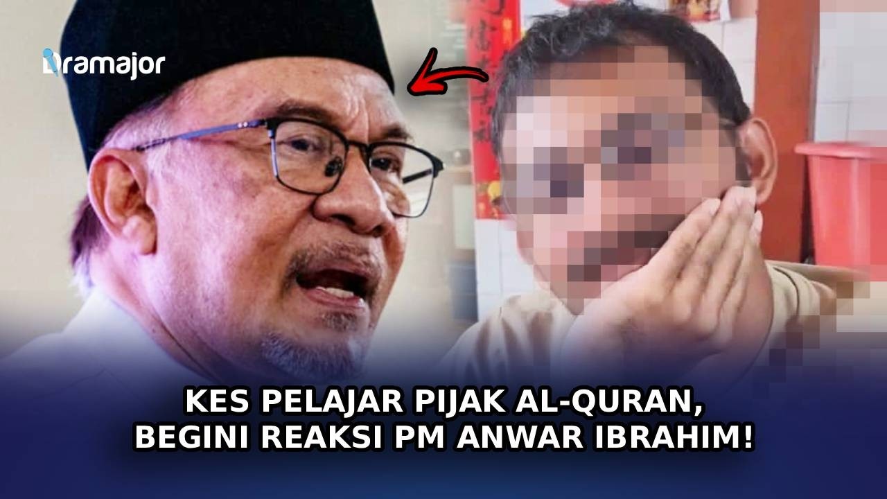 KES Pelajar Pijak Al-Quran, Begini Reaksi PM Anwar Ibrahim!