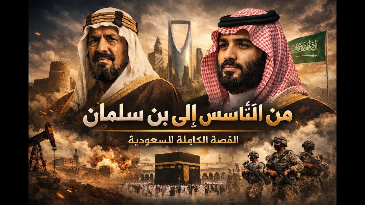 قصة السعودية الكاملة… من ما قبل 1932 إلى بن سلماة و رؤية 2030 | وثائقي مهم