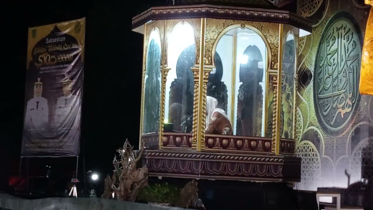 Nurhasanah Qori'ah sinden menggemparkan panggung STQ Tingkat Kab. Bima 2022
