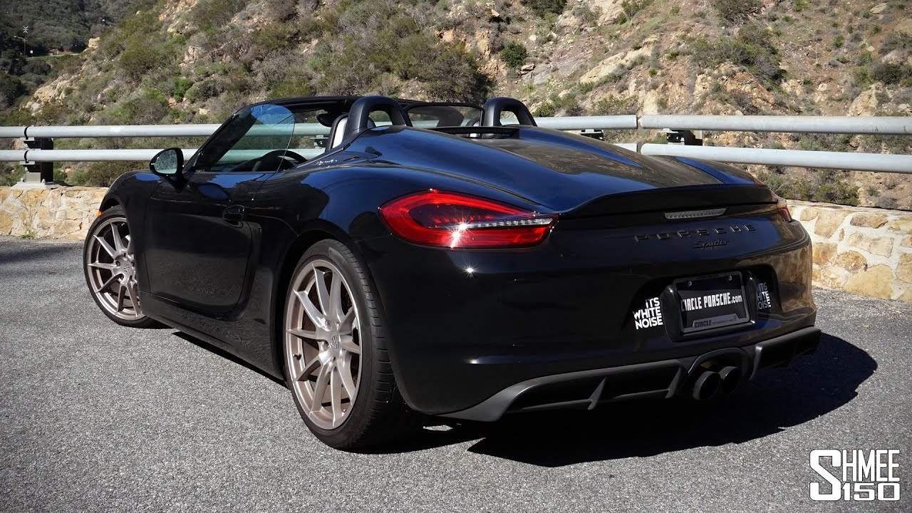 Test Drive in the Porsche Boxster Spyder - A GT4 Without a Roof!