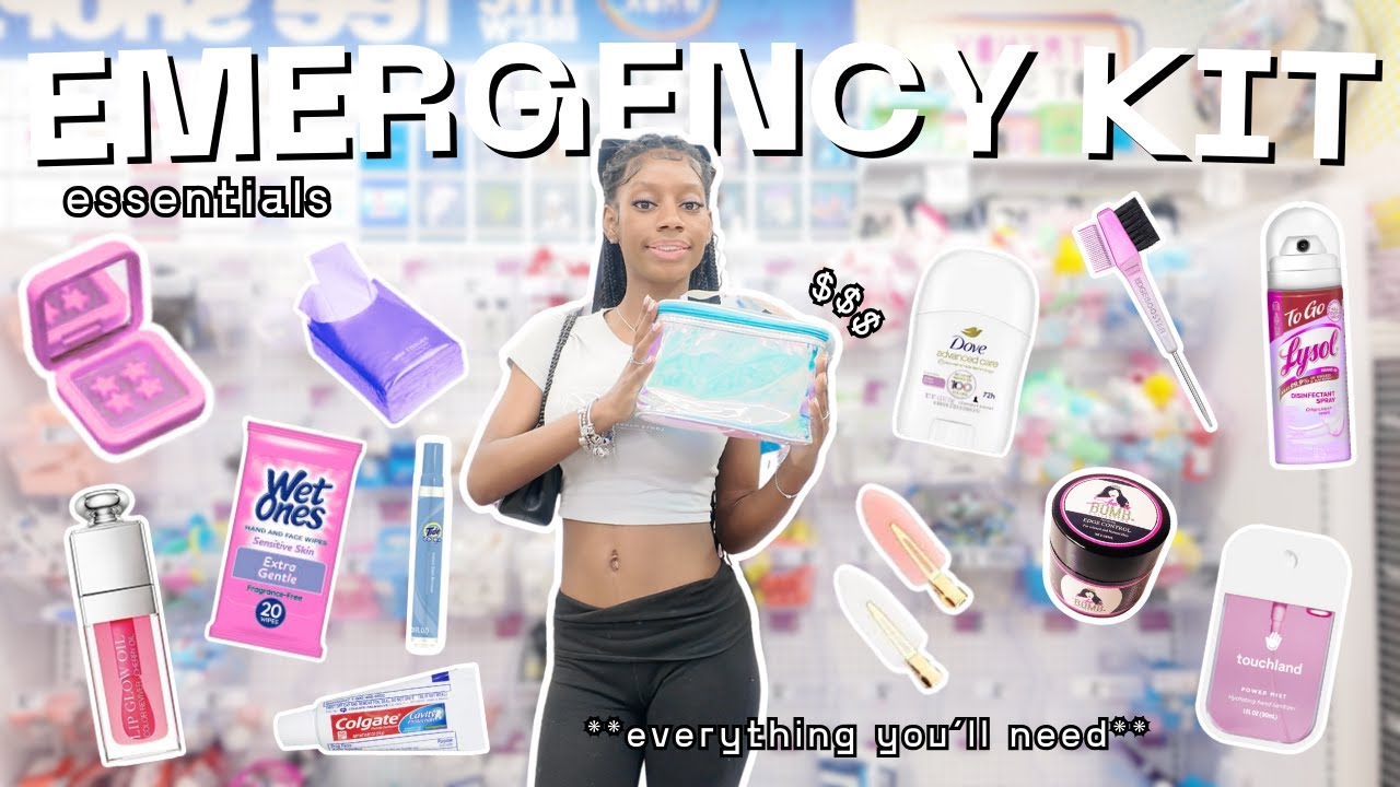 Emergency Kit GUIDE | store runs, packing bag, drive w/me  🧼🫧🌸