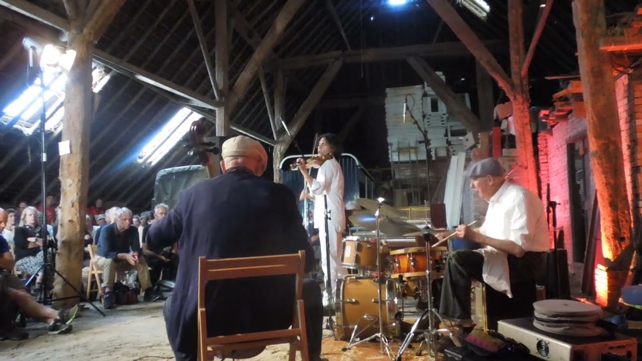 Ernst Reijseger, Han Bennink en ? - Zomer Jazzfietstour 2024.