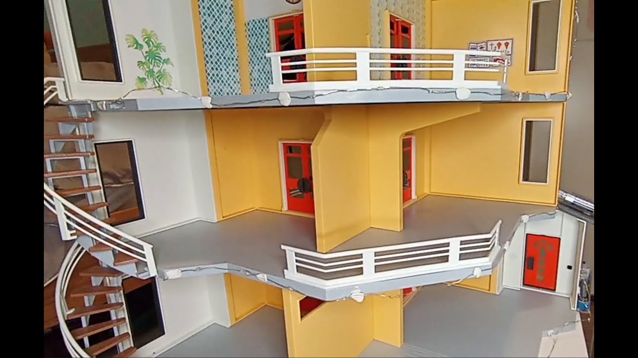Ich richte ein Haus für die Nachbarn ein/Playmobil