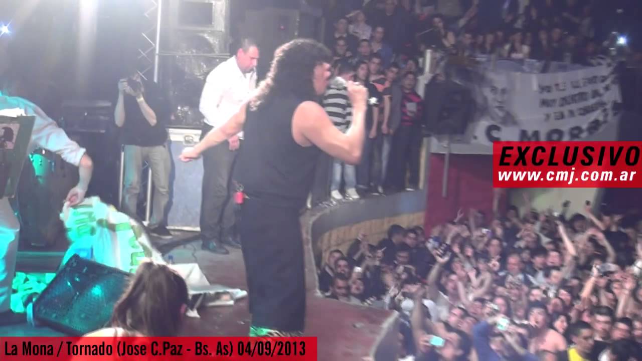 La Mona Jimenez en Tornado 04/09/2013