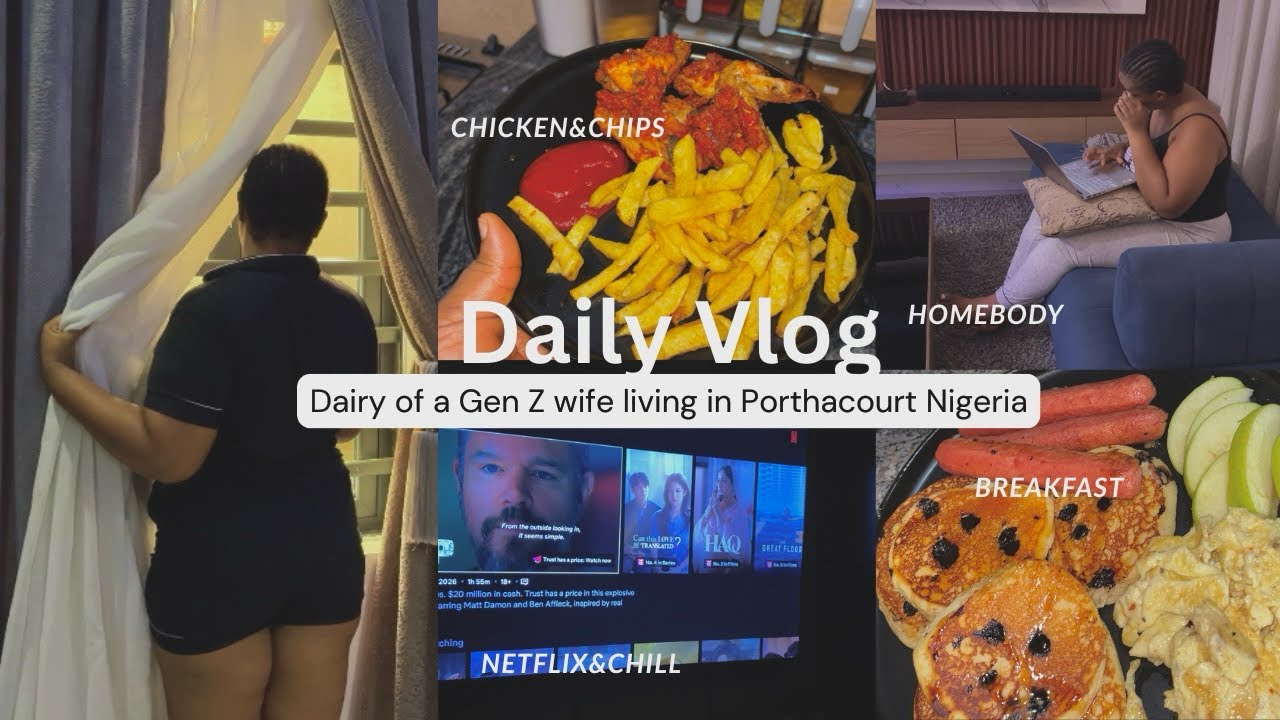 Daily life of a Gen z wife living in Porthacourt Nigeria | Homebody | Cooking | Family visit #viral 