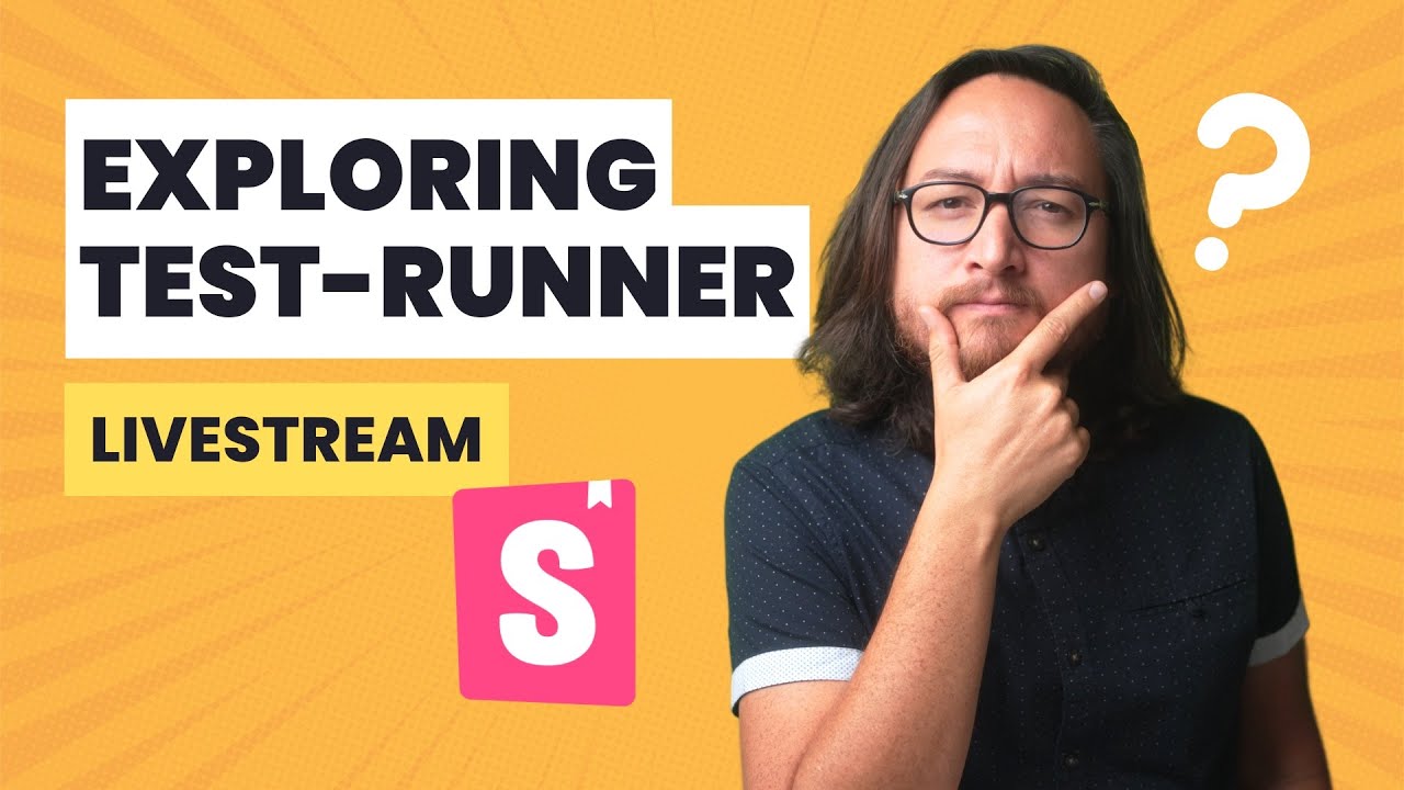 Exploring Storybook test-runner — Livestream
