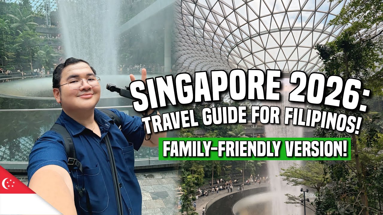 SINGAPORE 2026: TRAVEL GUIDE FOR FILIPINOS! (FAMILY-FRIENDLY VERSION!) 🇸🇬 | Ivan de Guzman