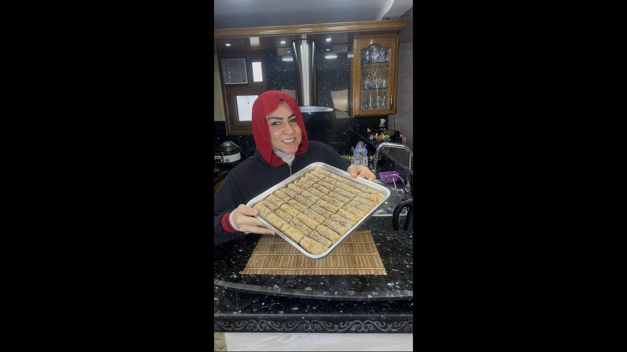 حصري و لأول مره على اليوتيوب بقلاوة بحشوة أقتصادية و بدون شربات