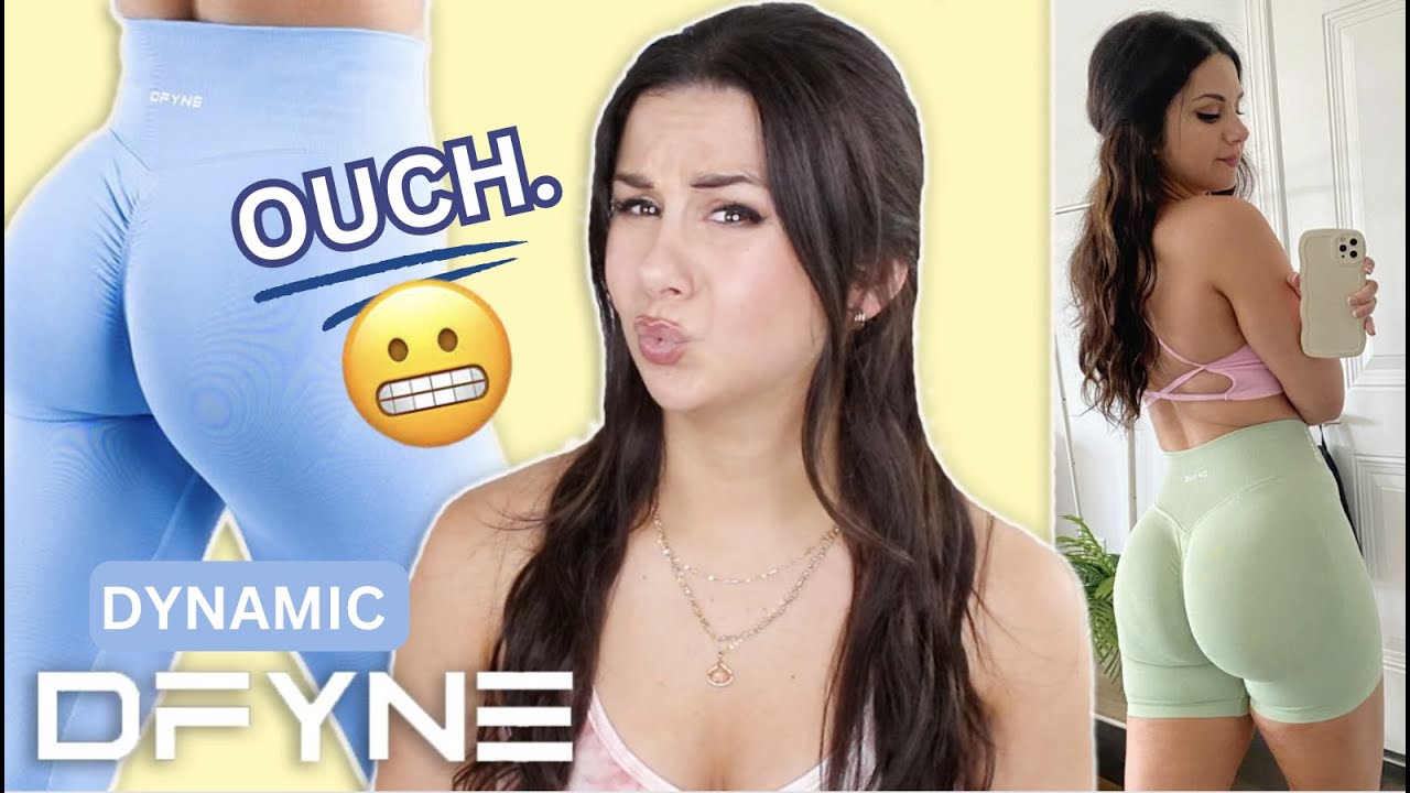 THIS WAS ROUGH... DFYNE DYNAMIC LEGGINGS & SHORTS TRY ON HAUL REVIEW | NEVER AGAIN. #leggings