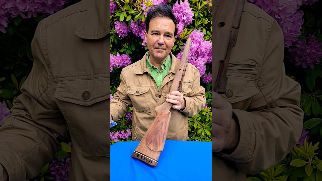 Gunstock Refinishing Trick #gunstock #gunrestoration #riflemen