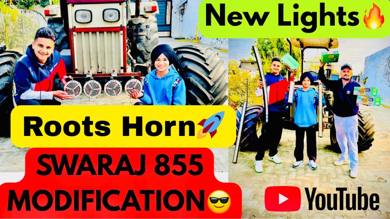 Roots Horn🚀/Swaraj 855🔥Modification✅@RpDhindsaofficial 