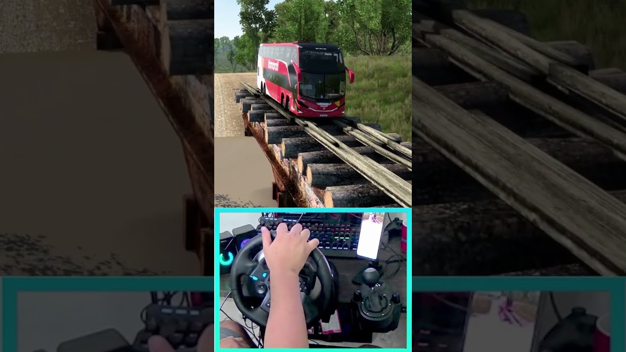 EUROTRUCK SIMULATOR 2 MOS ONIBUS no MAPA EAA
