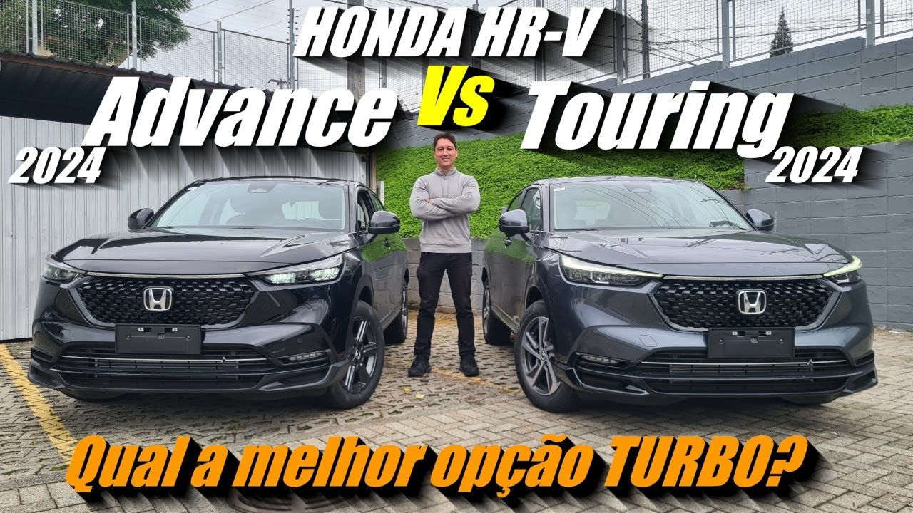 Comparativo Honda HR-V ADVANCE Turbo 2024 VS Honda HR-V TOURING Turbo 2024. O que muda?