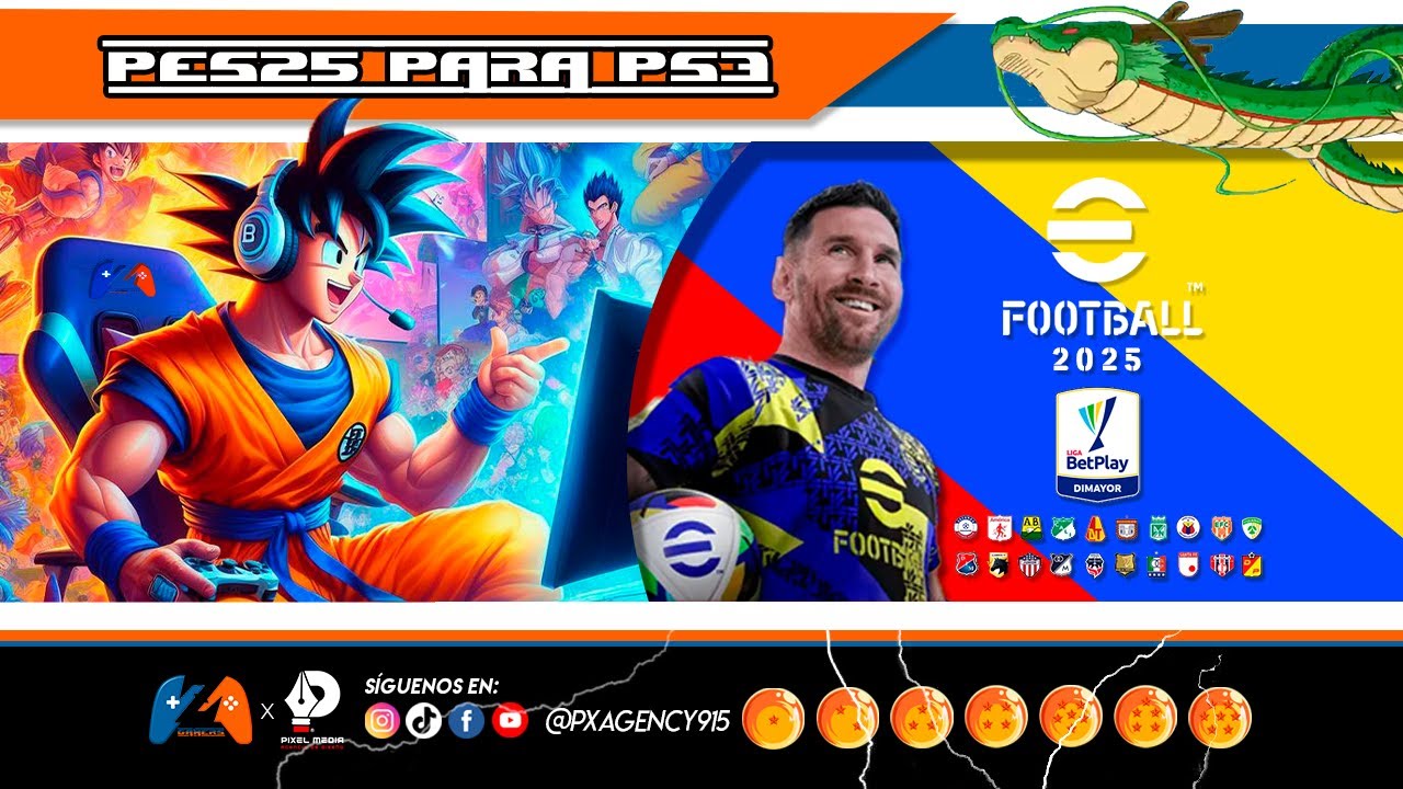 🎮🔥 ¿CÓMO DESCARGAR PES 25 VR PATCH + LIGA COLOMBIANA PARA PS3?