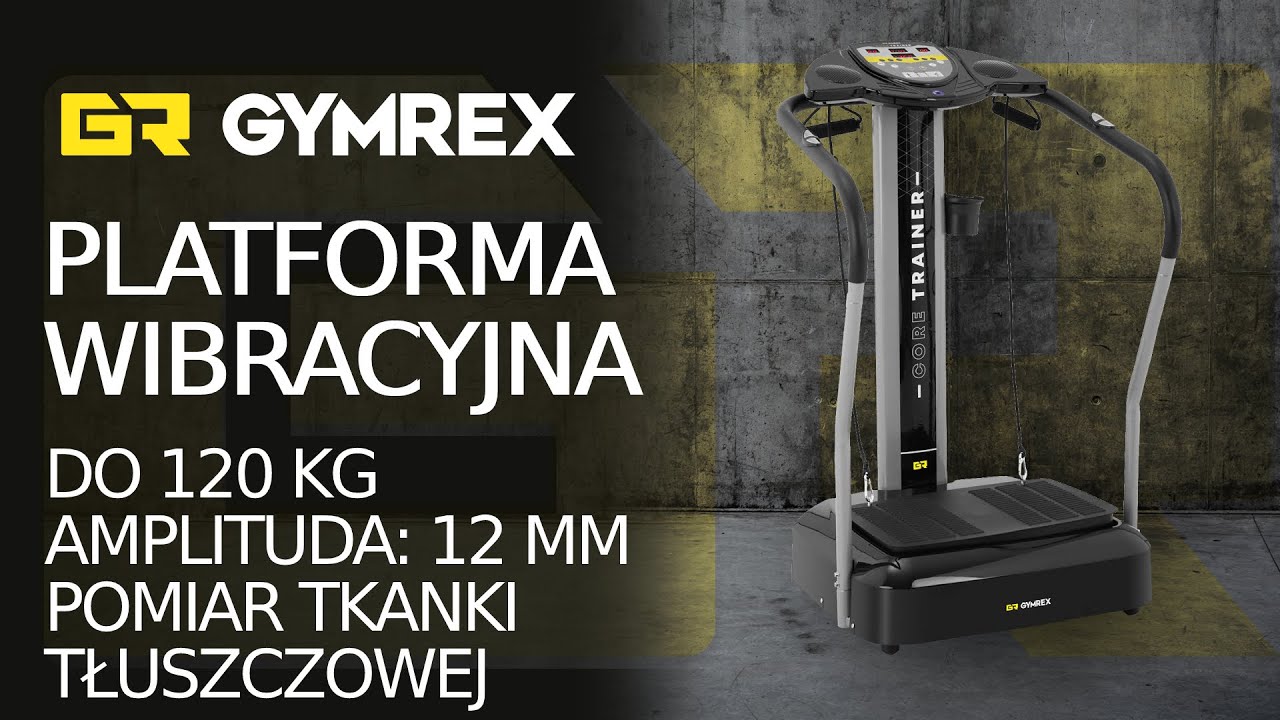 Platforma wibracyjna Gymrex GR-MG39 | Prezentacja produktu