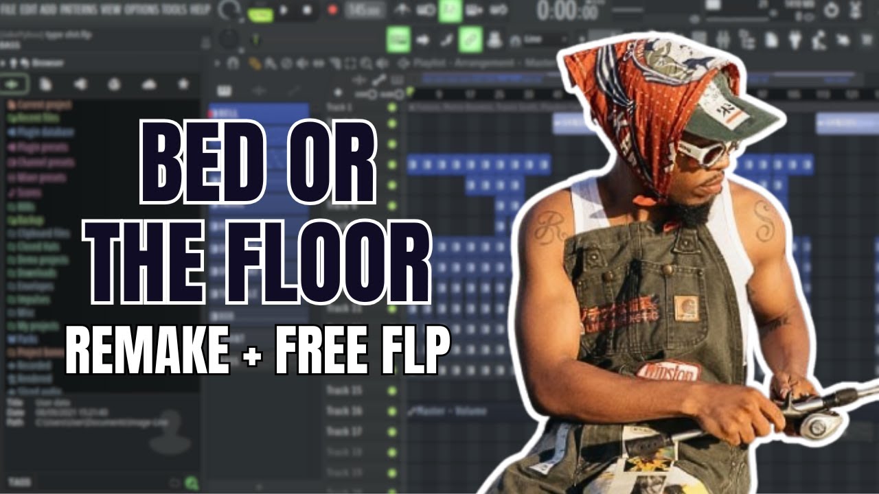 VONTEE THE SINGER, SET DA TREND, PAYROLL & CASH COBAIN - BED OR THE FLOOR (REMAKE + FREE FLP)