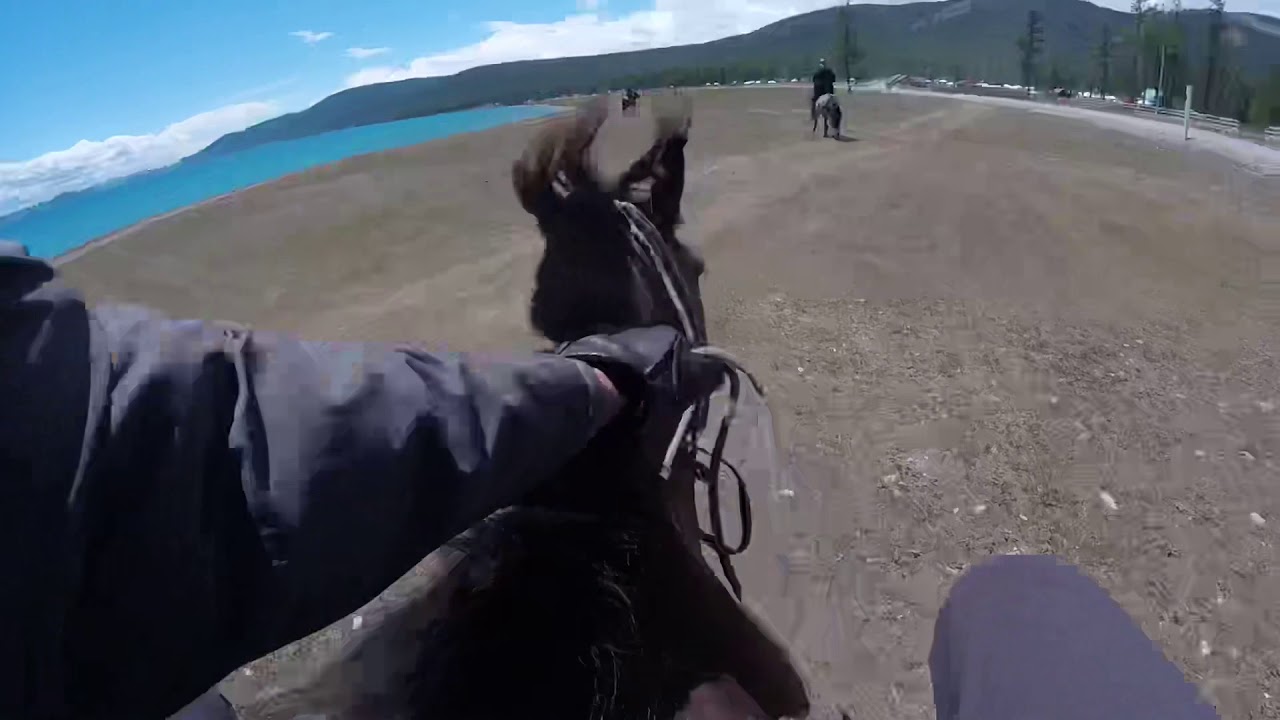 Falling off horse at full gallop