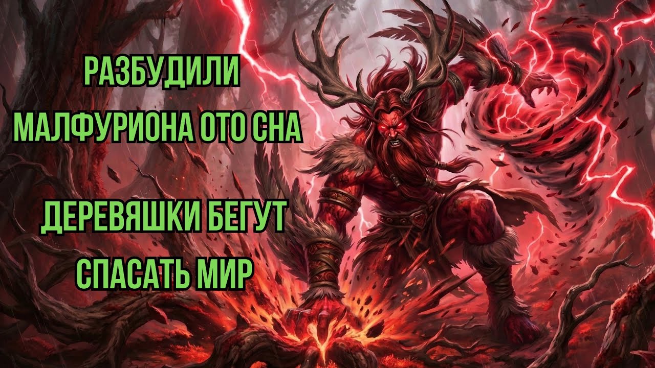 ПРОХОДИМ КАМПАНИЮ МАЛФУРИОНА! Warcraft 3 Reforged