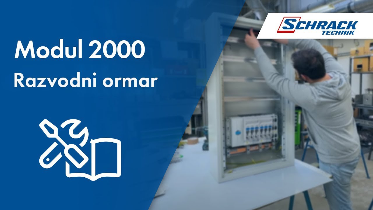 Sastavljanje razdjelnog ormara serije MODUL 2000