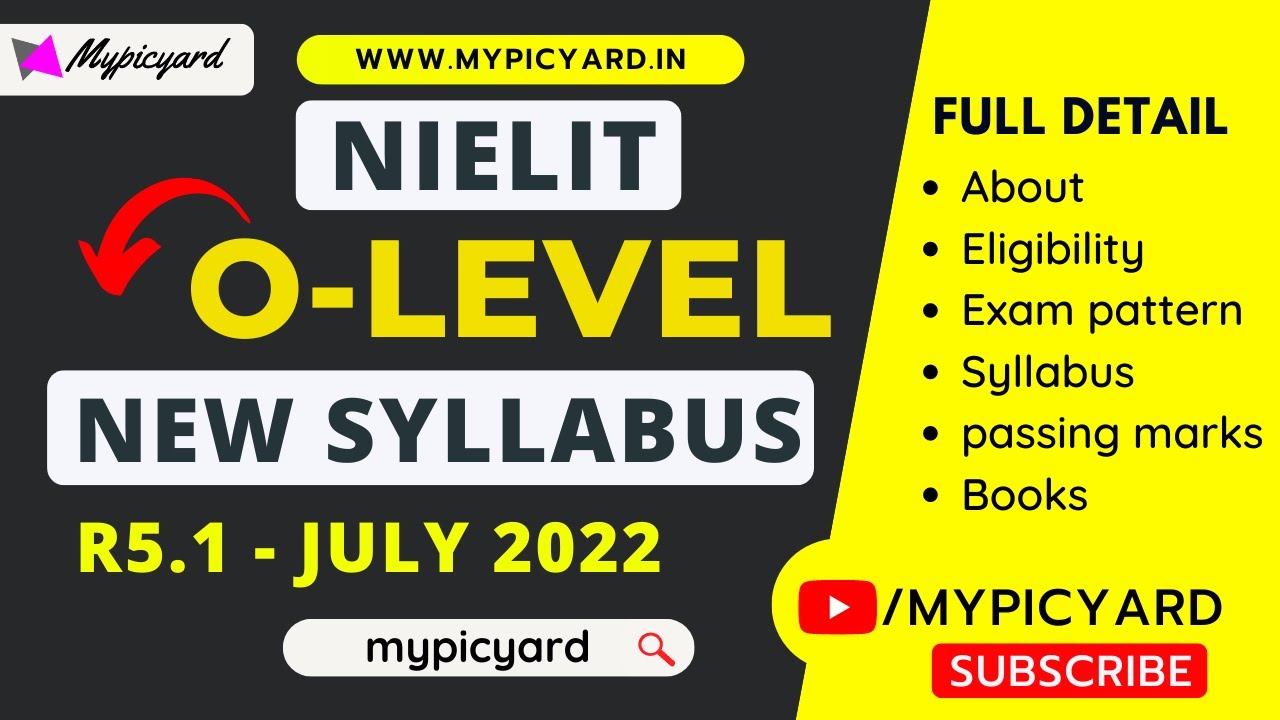 O Level Syllabus July 2022 | Exam Pattern | Passing Marks