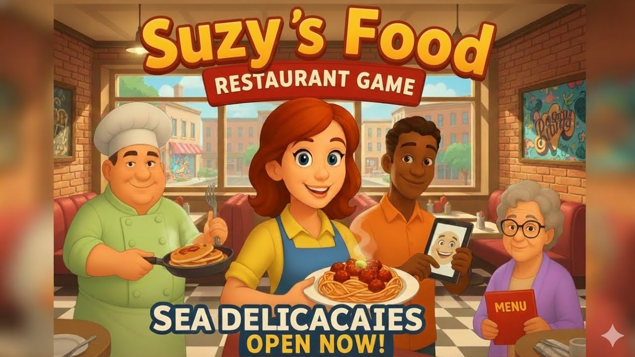 Suzy's Food Restaurant game|| SEA DELICACAIES LEVEL PART1 ||Direct
