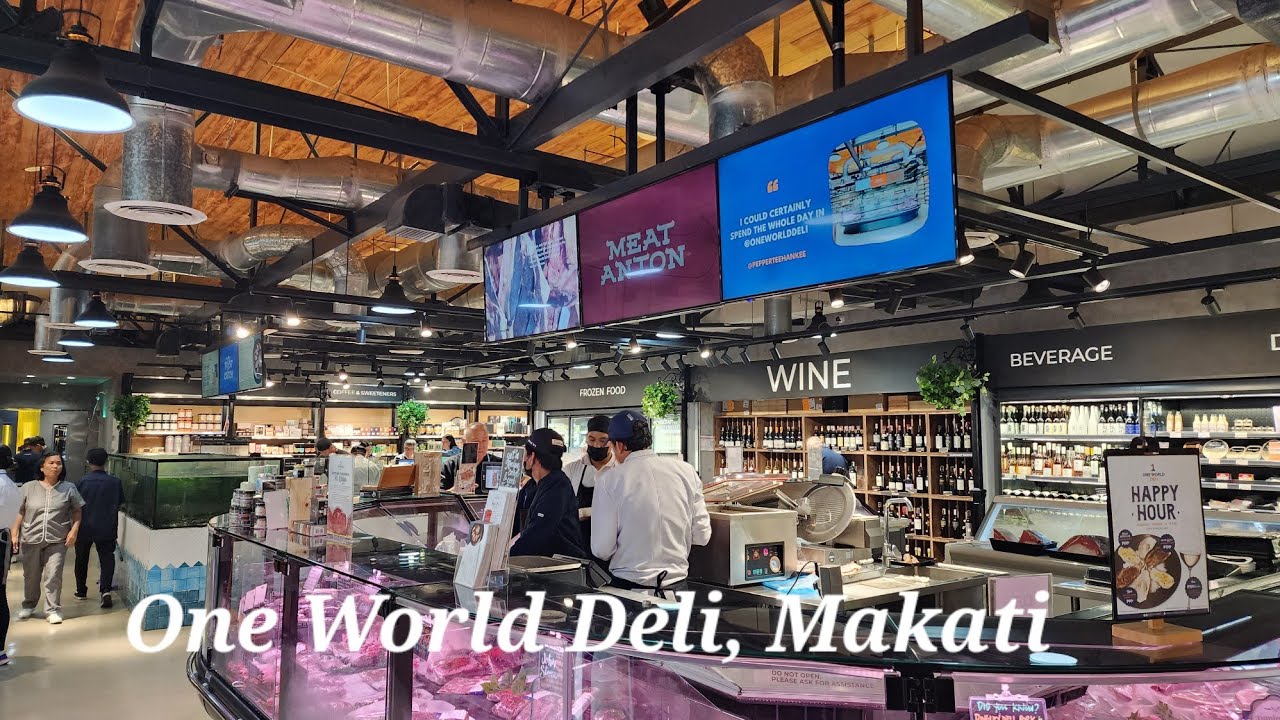 One World Deli, Makati- Epicerie cum Restaurant