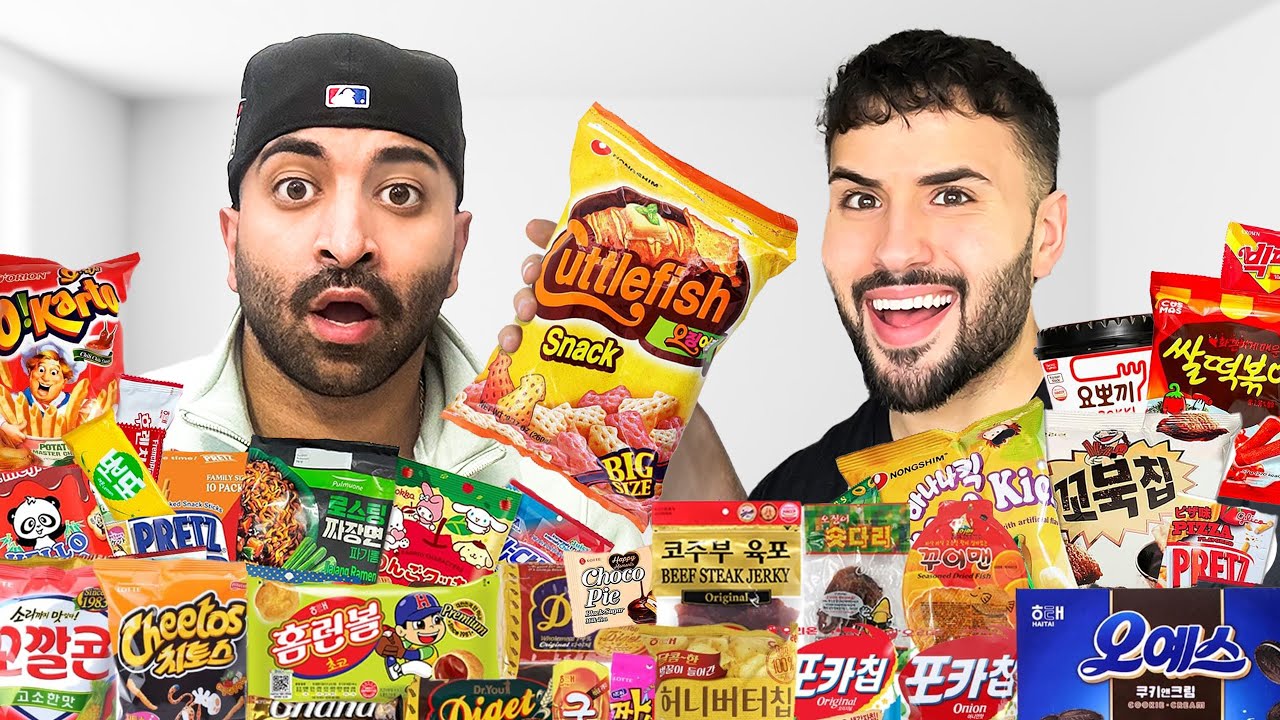 We Tried ASIAN SNACKS For the First Time