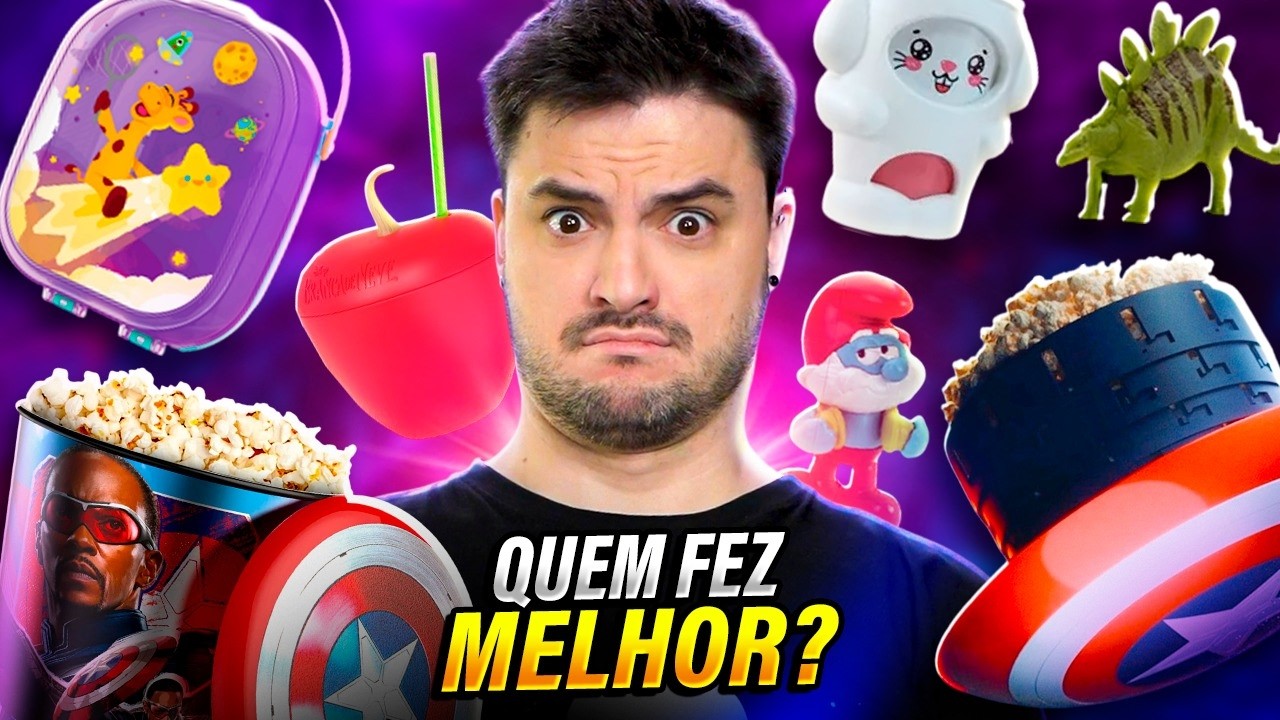 DISPUTA DE BRINDES: QUEM FEZ O MELHOR?