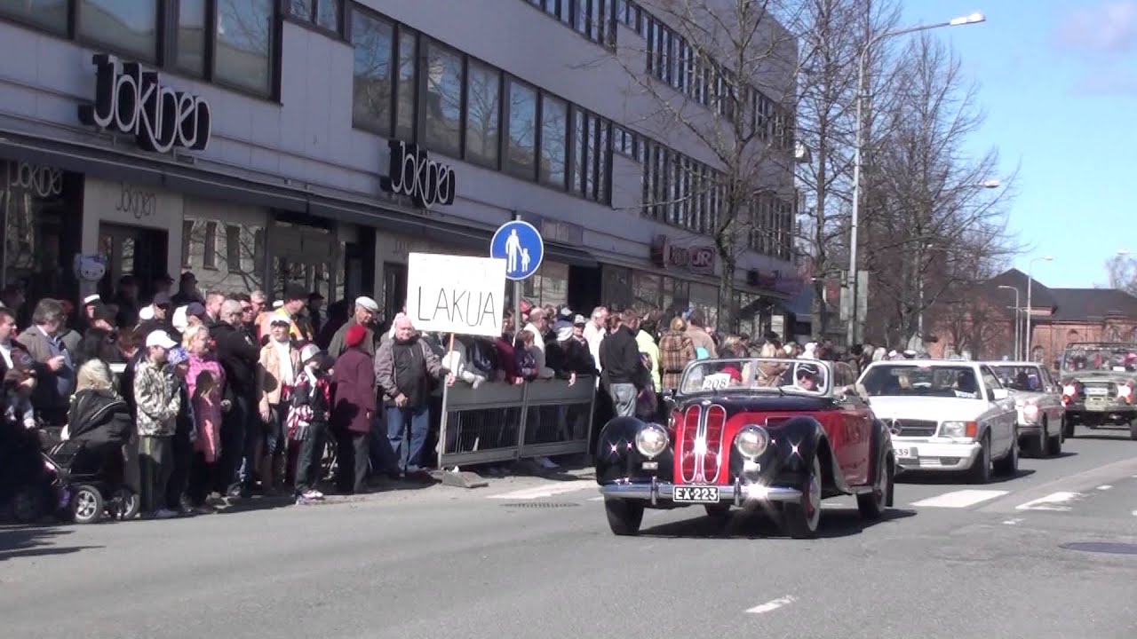 Vanhojen Autojen Vappuparaati 2013 (2/2)