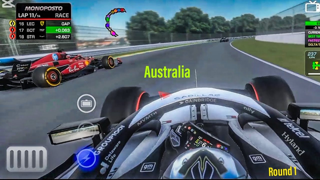 Monoposto 2026 Season 2 All Cars With Same Power ,Round 1 Australia 🇦🇺, Tough Battles 💪 #monoposto 