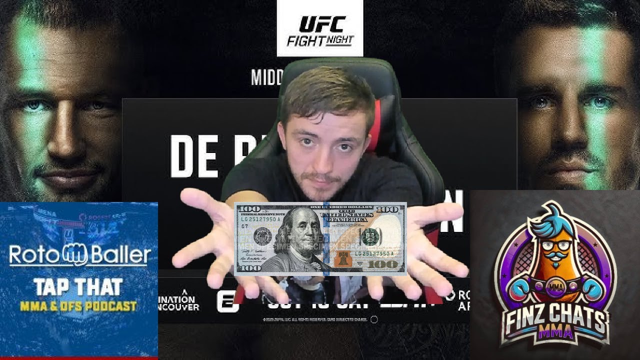 UFC Vancouver | Wager Wars | Roto Brady vs Finz | De Ridder vs Allen