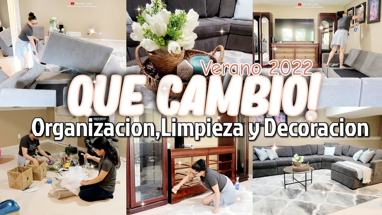 ☀️NEW* LIMPIEZA Y DECORACION Organizacion del Hogar LIMPIA CONMIGO Videos de Limpieza Marcel Lopez