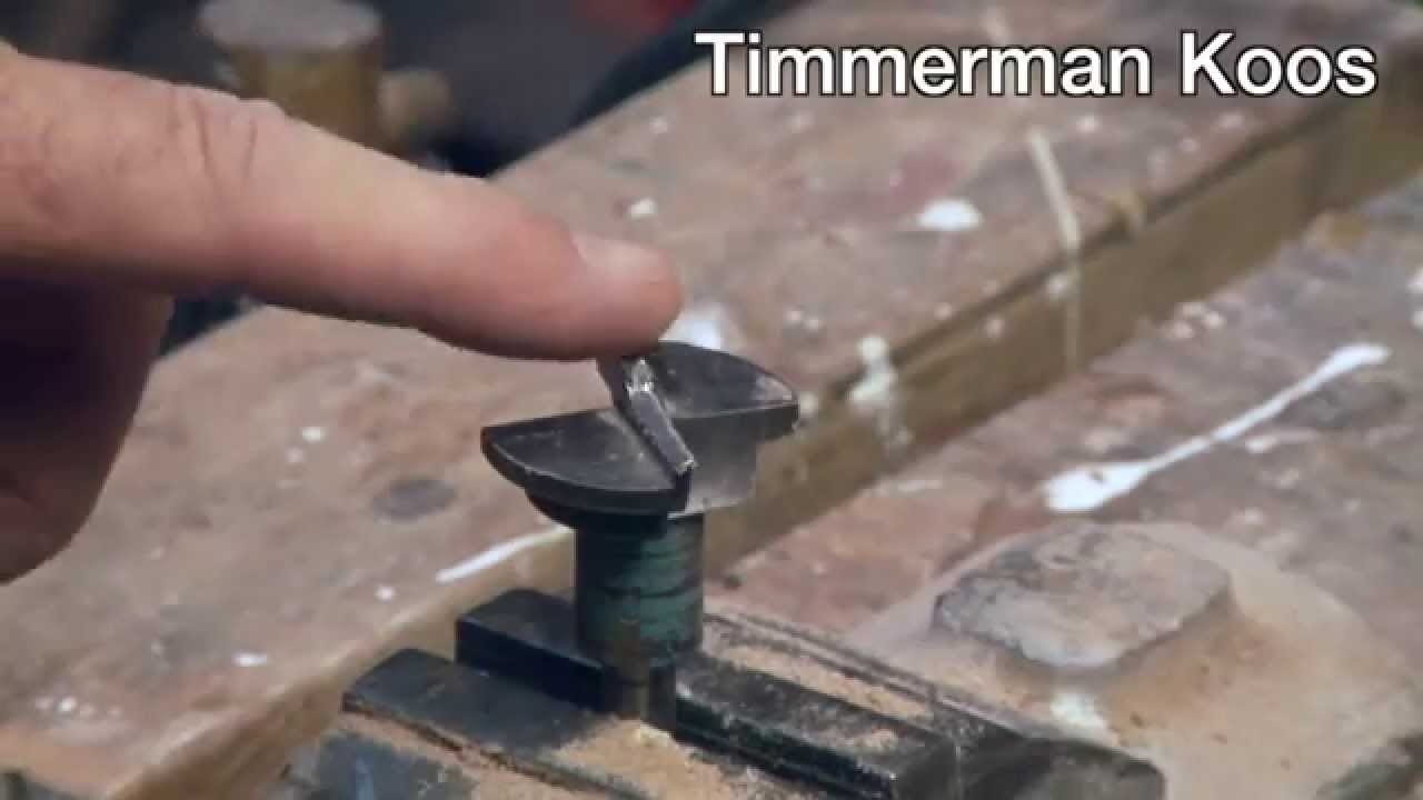 Timmertip 450 Fijne diamantvijlen om boren te slijpen.