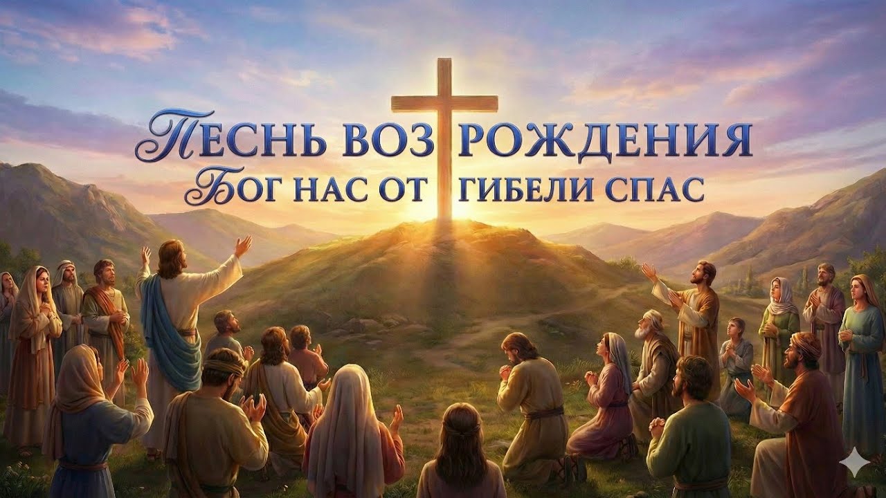 Песнь возрождения - Бог нас от гибели спас. Христианский гимн
