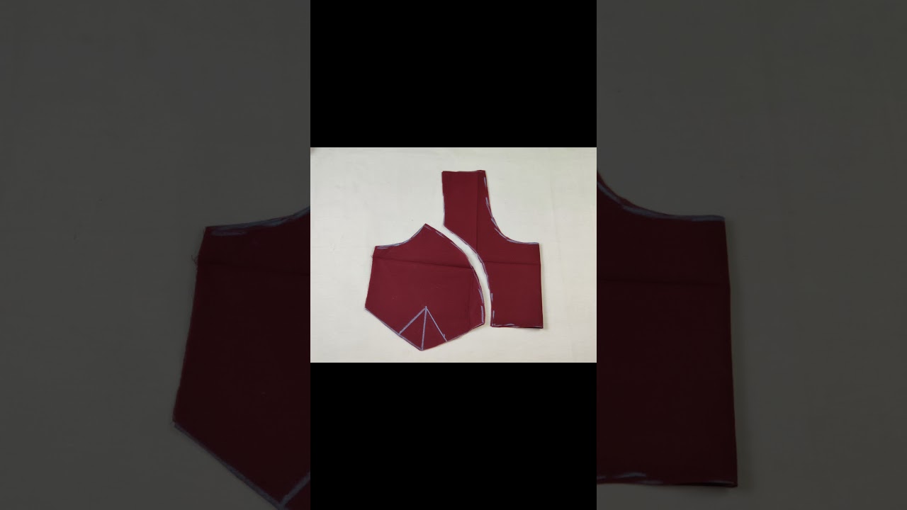 Katori Blouse Cutting, Very Easy Method,  By Stiching Class