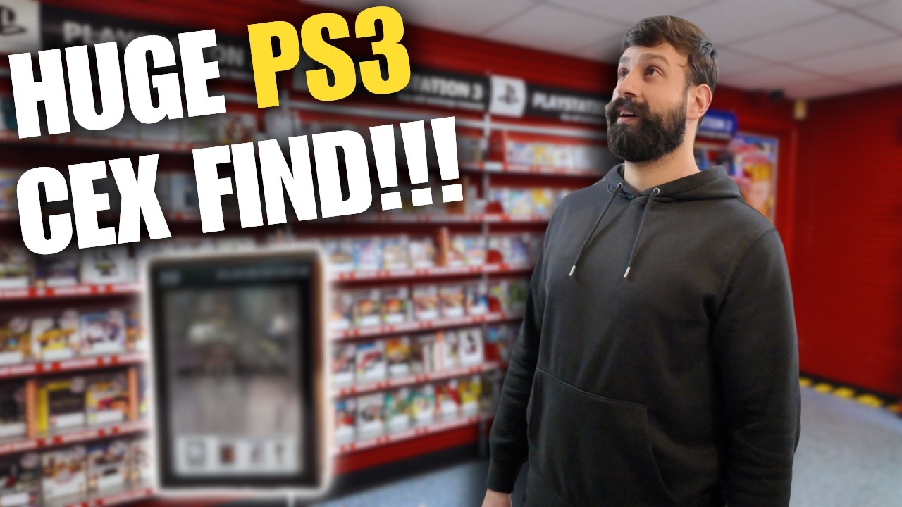 Я проехал 200 миль ради РЕДКИХ коллекционных изданий PS3 из магазина CEX!