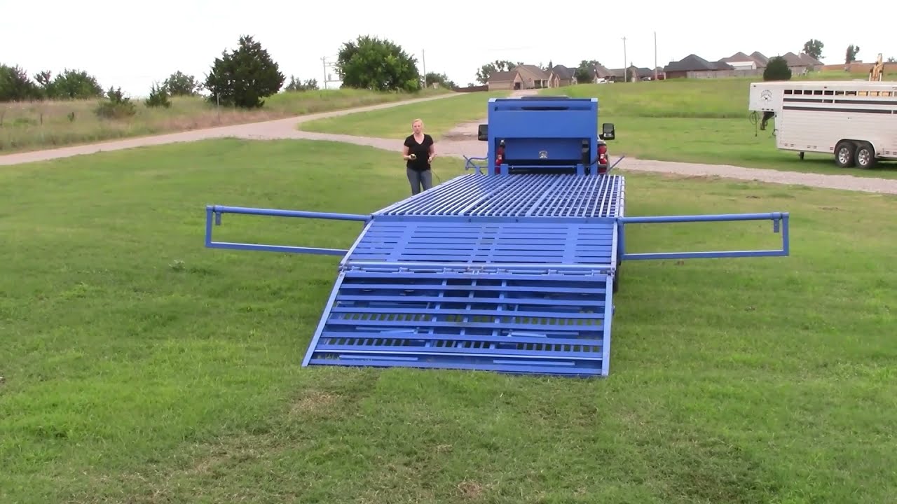 Hydraulic Ramp Dovetail Ag Multi Trailer