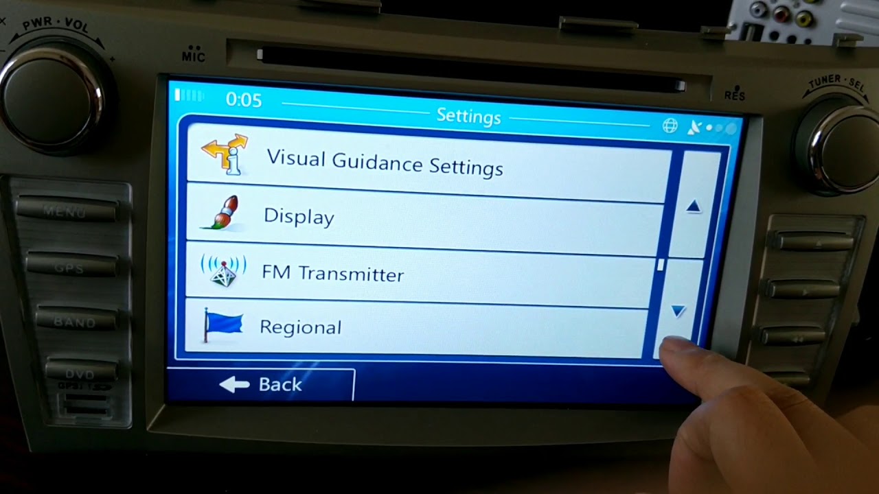 Setting igo maps language, and the other.