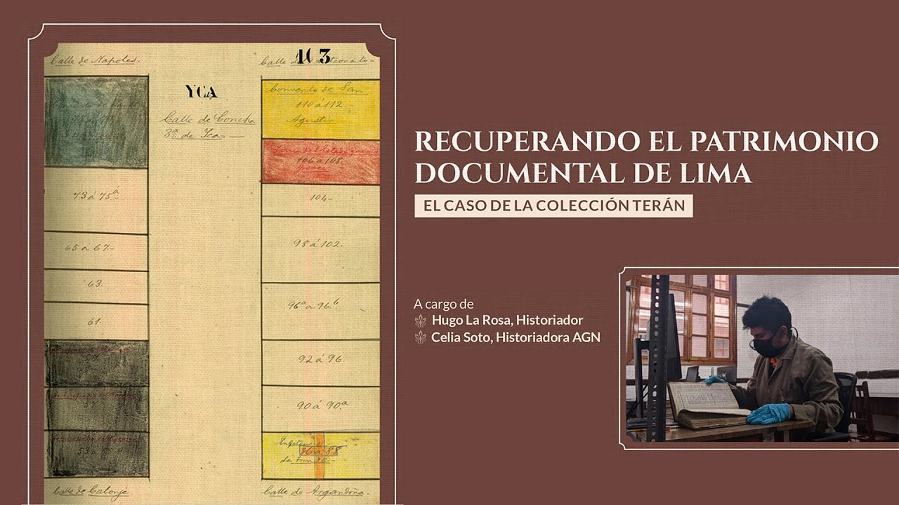 Colección Terán: recuperando el patrimonio documental de Lima