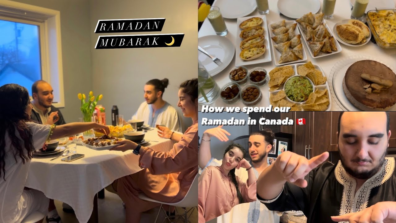 Ramadan vibes in Canada🇨🇦🌙 as a student اجواء رمضانية في كندا