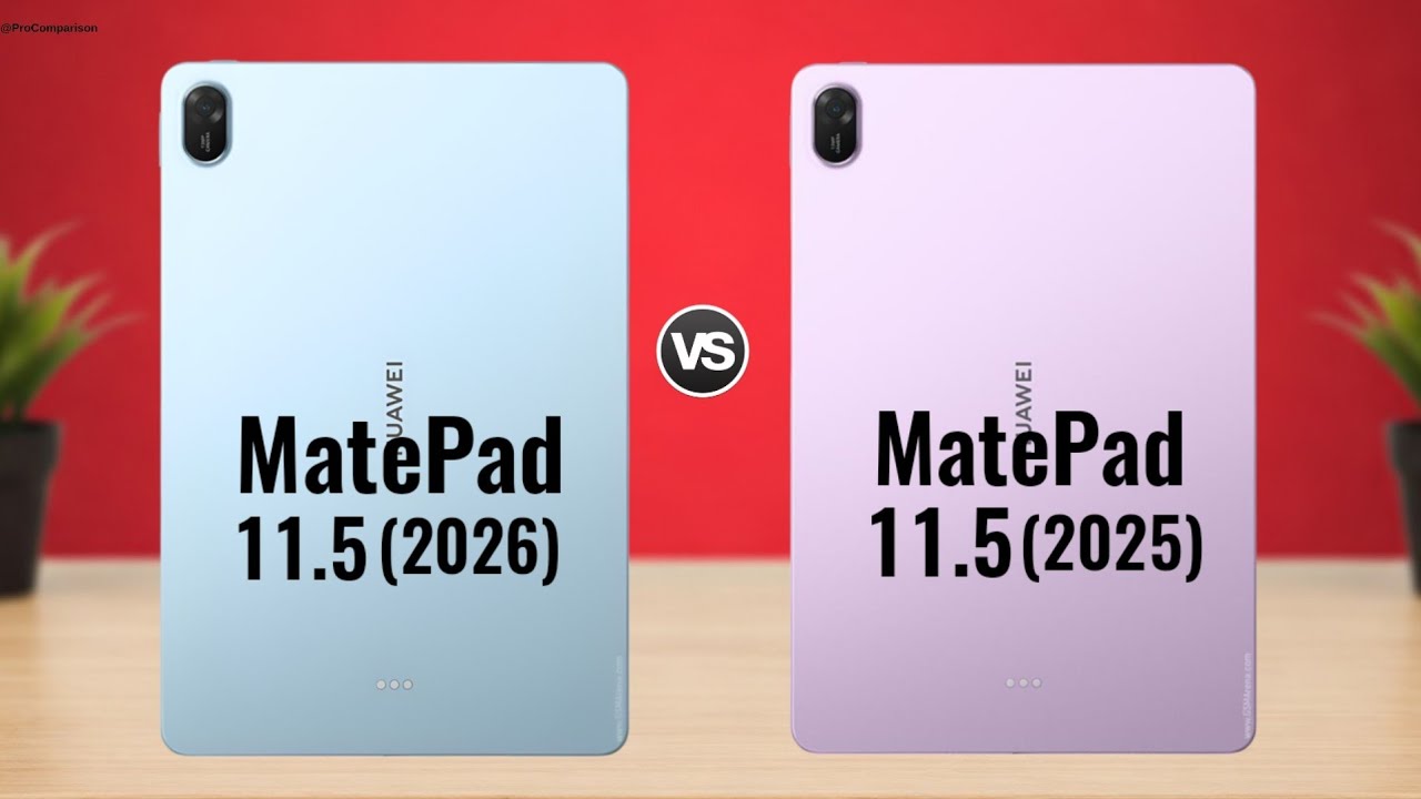 Huawei MatePad 11.5 (2026) против Huawei MatePad 11.5 (2025) || Полное сравнение
