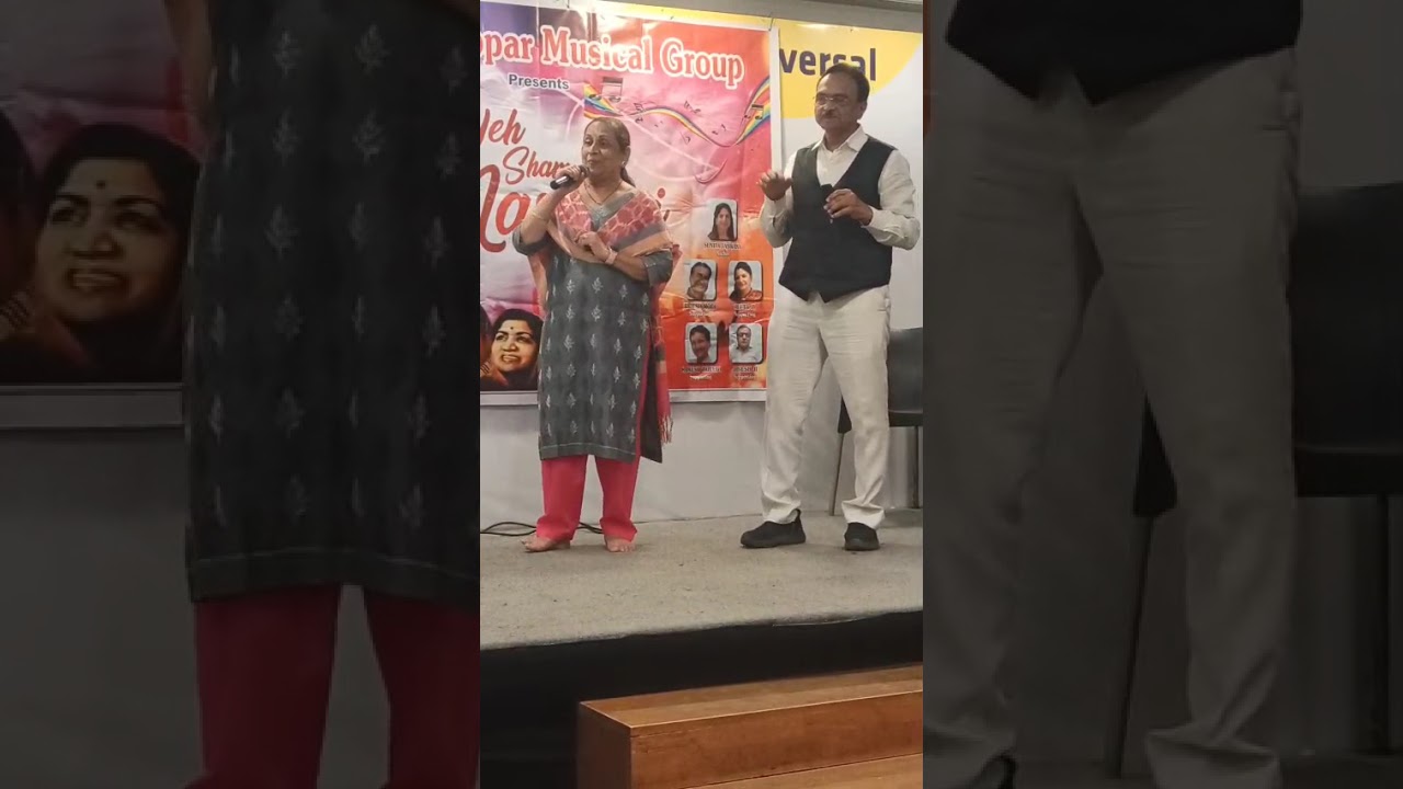Sushma Joshi/Nitin thakar,at GMG program, Ghatkopar.