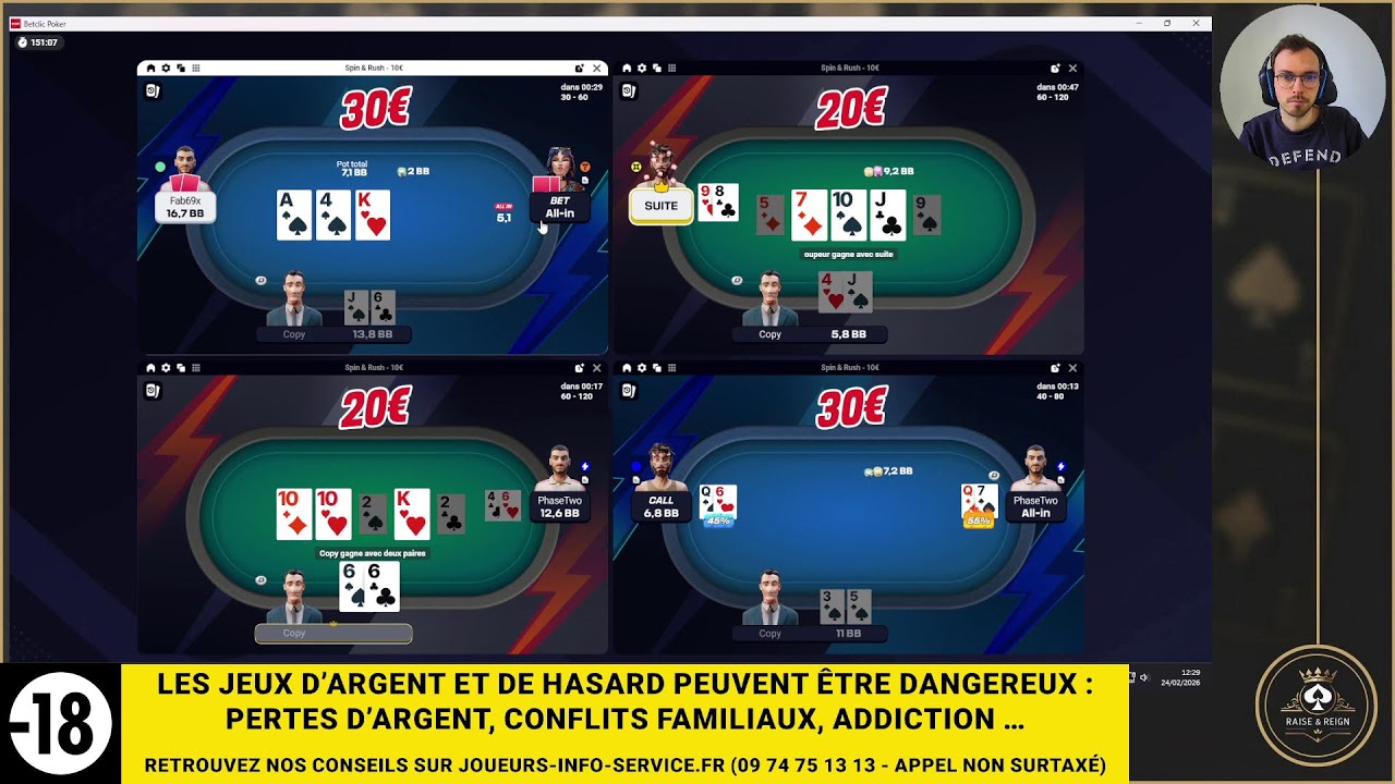 Jour 24/30 : Challenge Spin - 10€ -