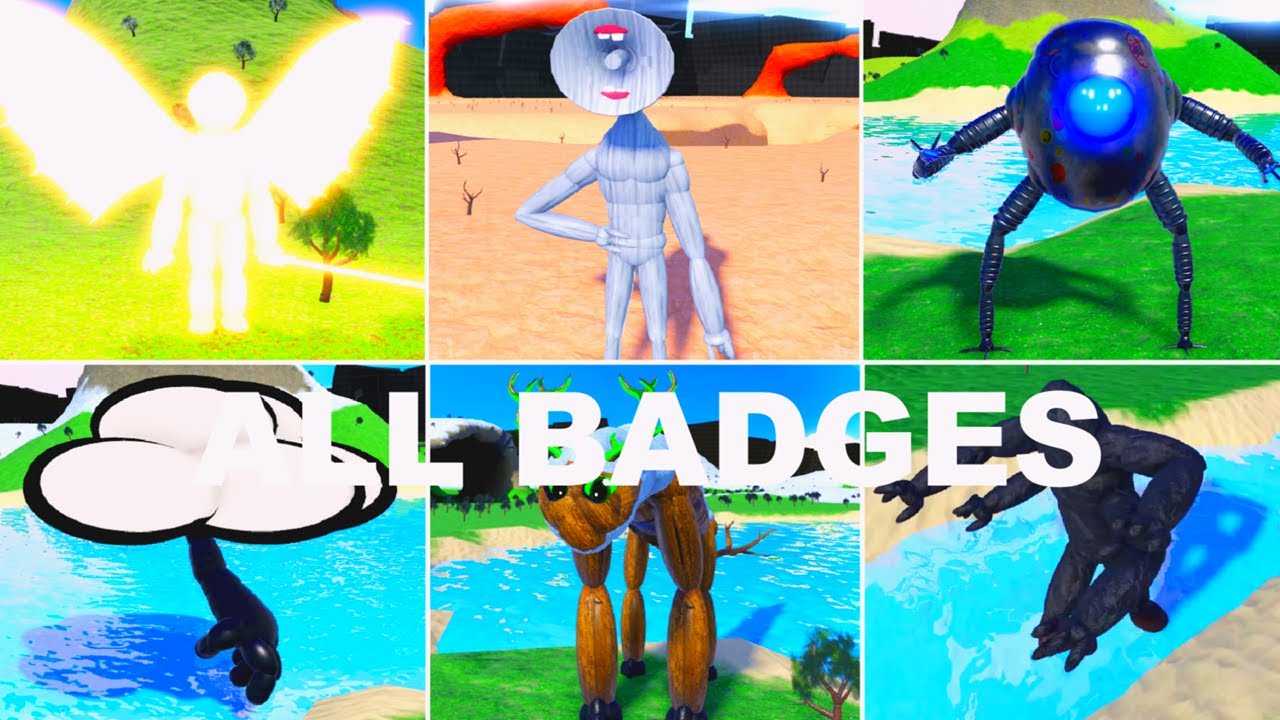 How to get ALL BADGES MORPHS in TINY UNIVERSE ROLEPLAY [ BABY HAND OF HEAVEN]  ROBLOX !
