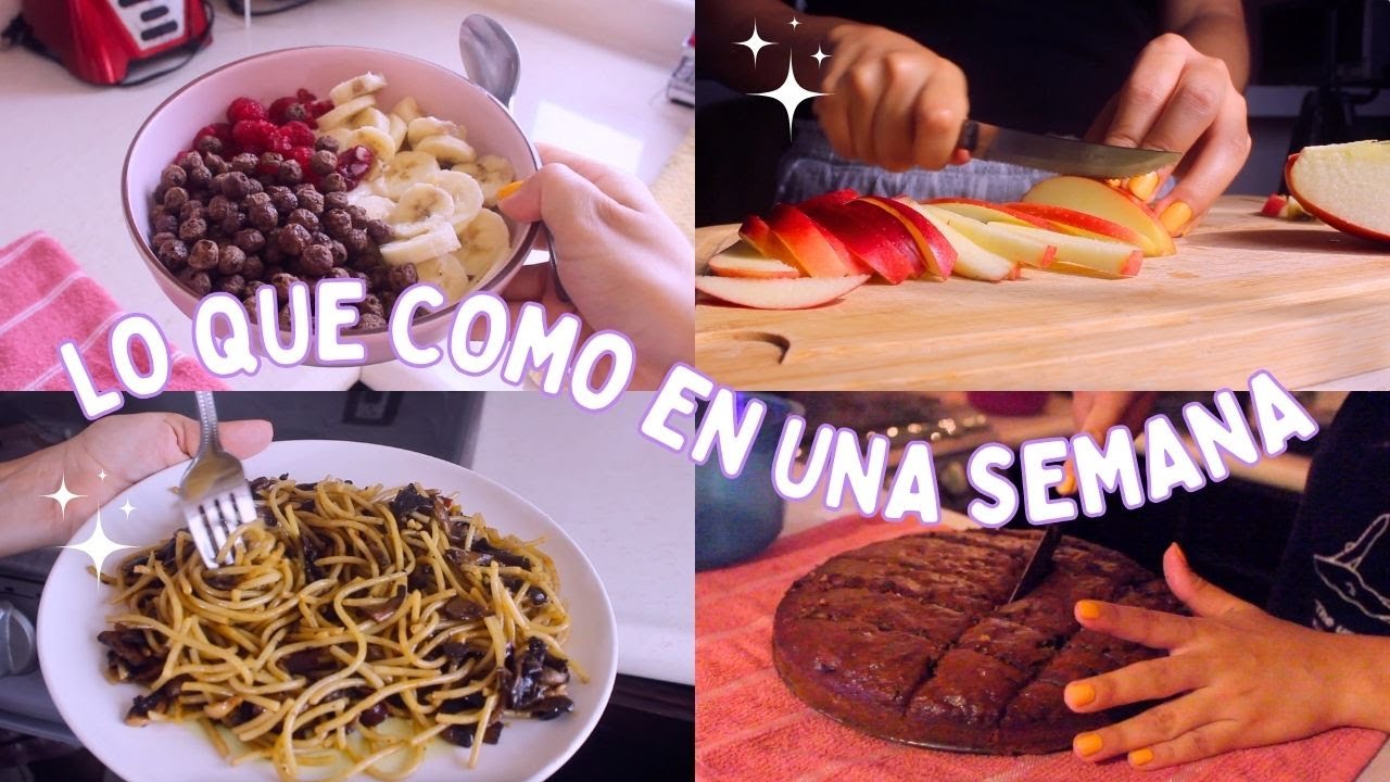 lo que comí en una semana de agosto♡🍡🍪🍒