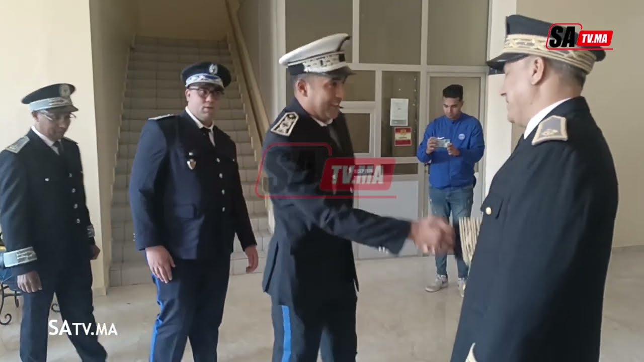 البيضاء ... تحية العلم بمناسبة عيد الاستقلال  من عمالة الفداء مرس السلطان