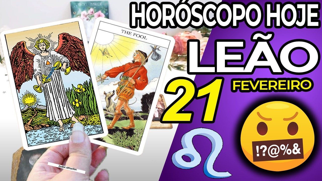 🆘URGENTE🆗QUE SURPRESA VOCÊ VAI TER🤬 Leão ♌ 21 Fevereiro 2026 | Horoscopo do dia de hoje ♌ Tarot Leão